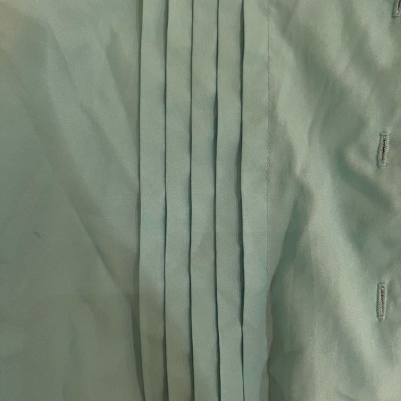 Vintage turquoise button down - Picture 3 of 6